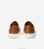 bronzeado britânico calçados 8Z8F424 homens Cole Haan tênis winslow ponta de asa - Image 3