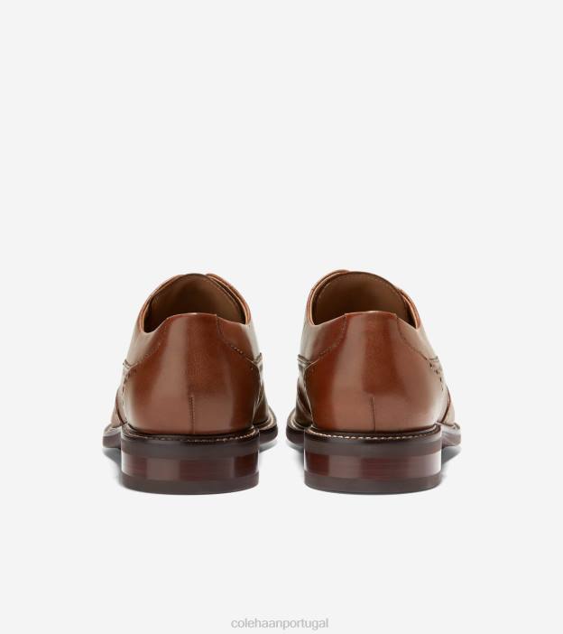 bronzeado britânico calçados 8Z8F463 homens Cole Haan Warren ponta de asa oxford - Image 3