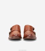 bronzeado britânico calçados 8Z8F474 homens Cole Haan Harrison Monkstrap - Image 2