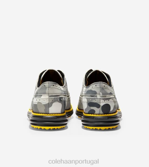 camuflagem cinza calçados 8Z8F409 homens Cole Haan sapato de golfe original grande - Image 3