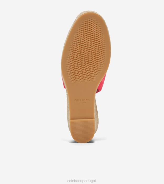 camurça de gerânio calçados 8Z8F31 mulheres Cole Haan espadrille cloudfeel slingback cunha - Image 6