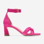 camurça milefólio rosa calçados 8Z8F183 mulheres Cole Haan sandália trançada adela