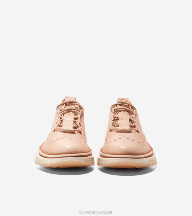 cevada bege-marfim calçados 8Z8F299 homens Cole Haan 5.zerogrand ponta de asa oxford - Image 2