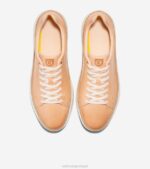 cevada bege vachetta-marfim calçados 8Z8F278 homens Cole Haan tênis grandpro topspin - Image 4