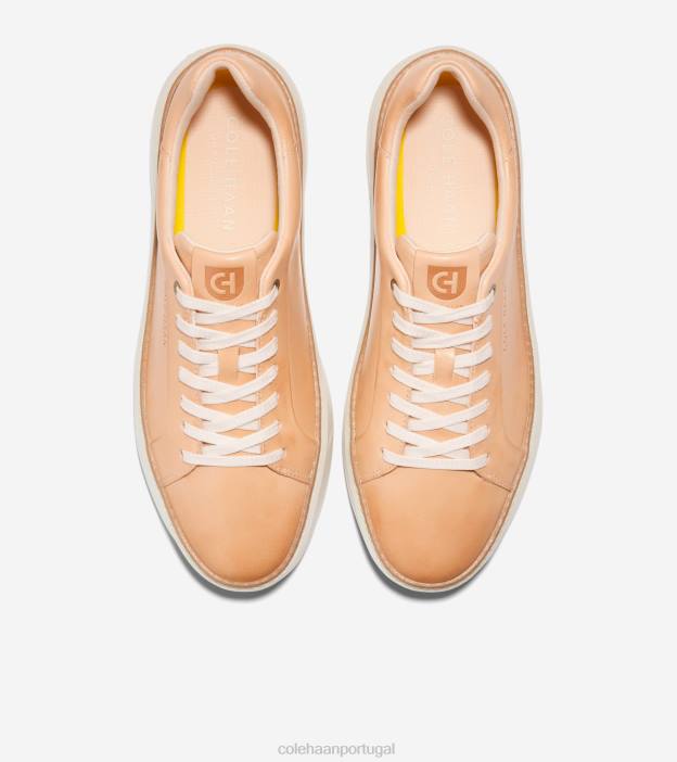 cevada bege vachetta-marfim calçados 8Z8F278 homens Cole Haan tênis grandpro topspin - Image 4
