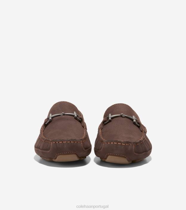 chiclete de chocolate amargo calçados 8Z8F357 homens Cole Haan motorista bit wyatt - Image 2