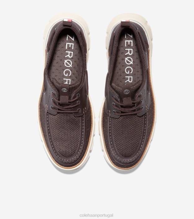 chocolate escuro calçados 8Z8F261 homens Cole Haan 4. sapato de barco de regata zerogrand - Image 5