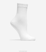 cinza acessórios 8Z8F526 mulheres Cole Haan 2 pares de meias curtas listradas - Image 6