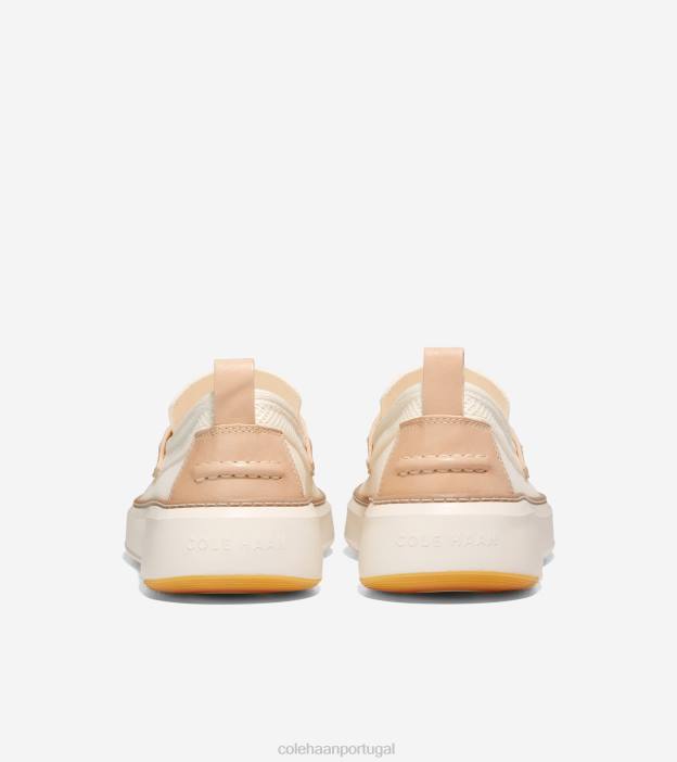 costura bege marfim-cevada calçados 8Z8F318 homens Cole Haan mocassim penny topspin grandpro - Image 3