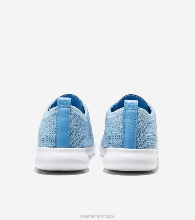 costura branca azul-óptica azul calçados 8Z8F45 mulheres Cole Haan 2.zerogrand oxford - Image 3