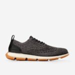 costura de goma de marfim preto calçados 8Z8F362 homens Cole Haan 4.zerogrand oxford