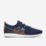 costura de peônia de tinta azul marinho calçados 8Z8F418 homens Cole Haan sapatilha tecido grandmotion
