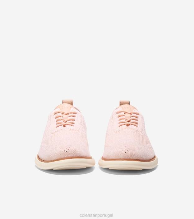 costura em marfim natural branco ótico calçados 8Z8F272 homens Cole Haan 2.zerogrand wingtip oxford - Image 2