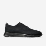 costura preta calçados 8Z8F276 homens Cole Haan 2.zerogrand wingtip oxford