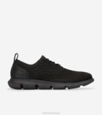 costura preta calçados 8Z8F363 homens Cole Haan 4.zerogrand oxford