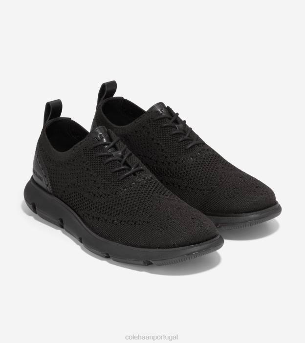 costura preta calçados 8Z8F363 homens Cole Haan 4.zerogrand oxford - Image 5