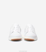 couro branco óptico calçados 8Z8F147 mulheres Cole Haan tênis grandpro - Image 3