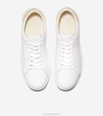 couro branco óptico calçados 8Z8F147 mulheres Cole Haan tênis grandpro - Image 5