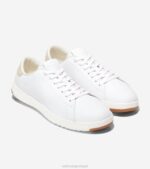 couro branco óptico calçados 8Z8F147 mulheres Cole Haan tênis grandpro - Image 6