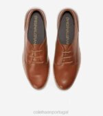 couro de madeira calçados 8Z8F171 mulheres Cole Haan originalgrand plain oxford - Image 4