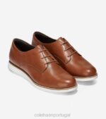 couro de madeira calçados 8Z8F171 mulheres Cole Haan originalgrand plain oxford - Image 5
