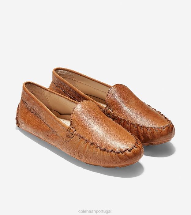 couro de pecan calçados 8Z8F64 mulheres Cole Haan motorista de evelyn - Image 3