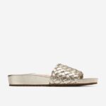couro dourado macio calçados 8Z8F48 mulheres Cole Haan sandália mojave
