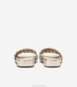 couro dourado macio calçados 8Z8F48 mulheres Cole Haan sandália mojave - Image 3
