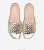 couro dourado macio calçados 8Z8F48 mulheres Cole Haan sandália mojave - Image 4