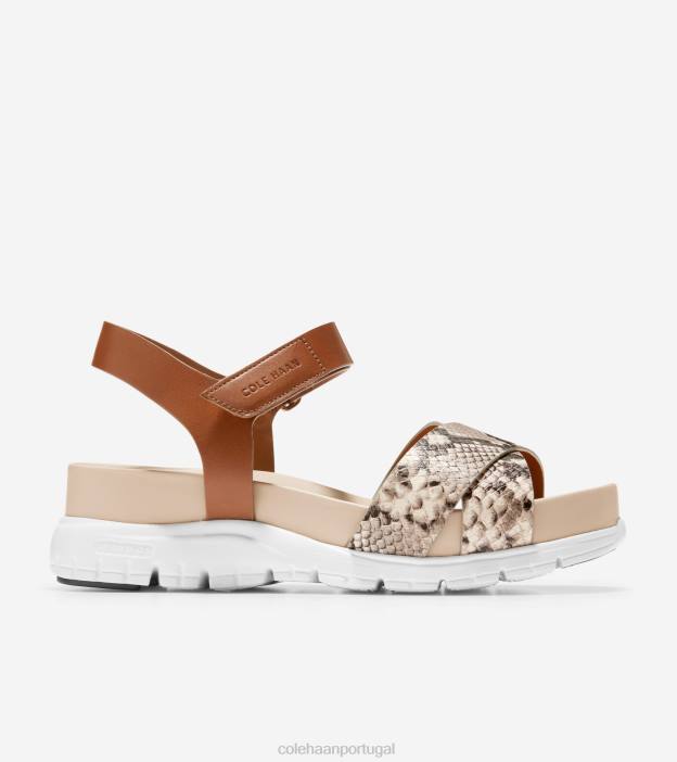 couro_mel_com_estampa_de_cobra_calcados_8z8f83_mulheres_cole_haan_sandalia_cruzada_zerogrand.jpg Couro Mel com estampa de cobra calçados 8Z8F83 mulheres Cole Haan sandália cruzada zerogrand - Image 1