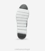 couro preto calçados 8Z8F156 mulheres Cole Haan zerogrand ponta de asa oxford - Image 4