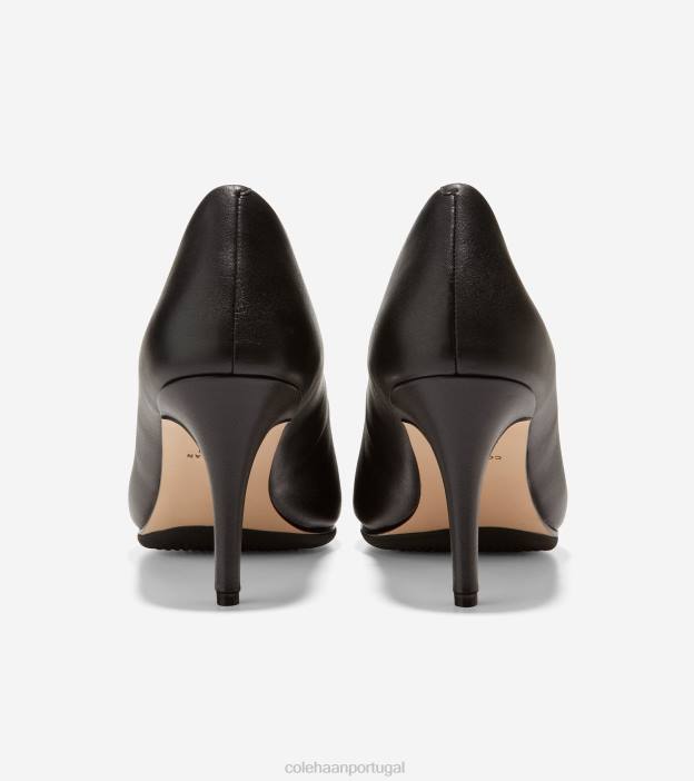 couro preto calçados 8Z8F96 mulheres Cole Haan grande bomba de ambição - Image 3