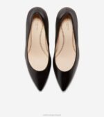 couro preto calçados 8Z8F96 mulheres Cole Haan grande bomba de ambição - Image 4