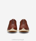 couro woodbury marfim calçados 8Z8F154 mulheres Cole Haan zerogrand ponta de asa oxford - Image 2
