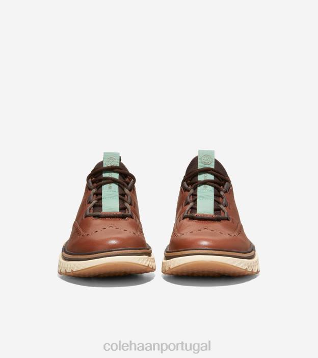 dark sequoia-dark pavimento calçados 8Z8F302 homens Cole Haan 5.zerogrand ponta de asa oxford - Image 2