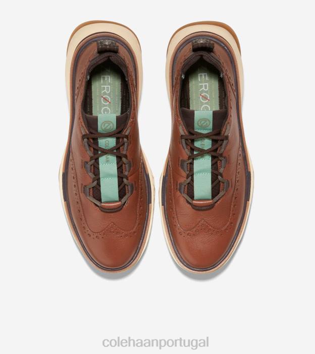 dark sequoia-dark pavimento calçados 8Z8F302 homens Cole Haan 5.zerogrand ponta de asa oxford - Image 4