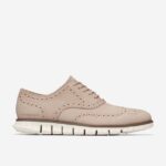 duna nubuck-trufa-marfim calçados 8Z8F394 homens Cole Haan zerogrand ponta de asa oxford
