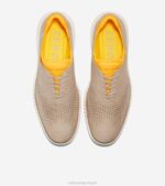 duna-ouro fusão-marfim calçados 8Z8F269 homens Cole Haan 2.zerogrand laser ponta de asa oxford - Image 4