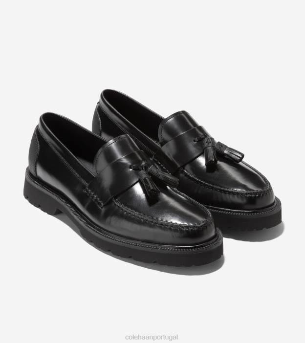 escova preta calçados 8Z8F449 homens Cole Haan mocassim clássico americano tassel - Image 5