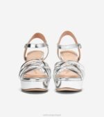 espeto de prata calçados 8Z8F158 mulheres Cole Haan sandália plataforma grove - Image 2