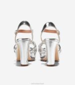 espeto de prata calçados 8Z8F158 mulheres Cole Haan sandália plataforma grove - Image 3
