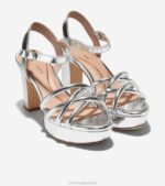 espeto de prata calçados 8Z8F158 mulheres Cole Haan sandália plataforma grove - Image 5