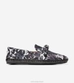 estampa floral preto marfim beverly calçados 8Z8F225 mulheres Cole Haan espadrille com nó cloudfeel