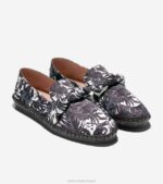 estampa floral preto marfim beverly calçados 8Z8F225 mulheres Cole Haan espadrille com nó cloudfeel - Image 6