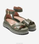 folha de chá calçados 8Z8F6 mulheres Cole Haan sandália fraya - Image 5