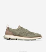 folha de chá-óleo verde calçados 8Z8F360 homens Cole Haan 4.zerogrand oxford