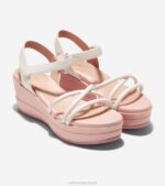 fumaça rosa marfim calçados 8Z8F117 mulheres Cole Haan cunha plana de grande ambição addison - Image 5