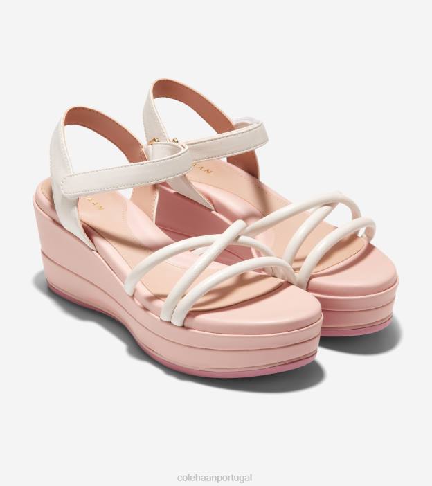 fumaça rosa marfim calçados 8Z8F117 mulheres Cole Haan cunha plana de grande ambição addison - Image 5