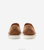 garça-real dourada calçados 8Z8F450 homens Cole Haan mocassim clássico americano tassel - Image 4