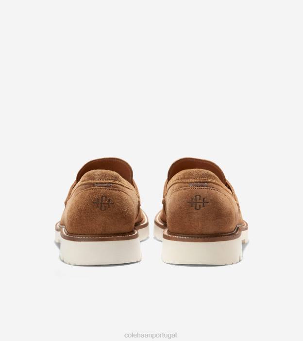 garça-real dourada calçados 8Z8F450 homens Cole Haan mocassim clássico americano tassel - Image 4